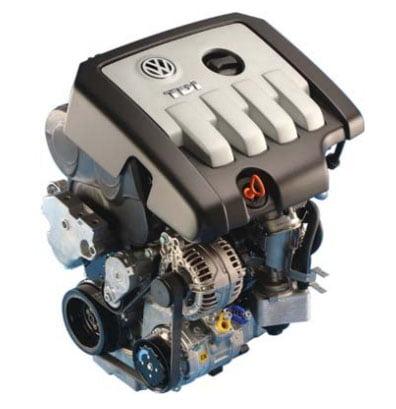 Двигатель TDI 2,0 л, 103 кВт с сажевым фильтром, 2-клапанная техника